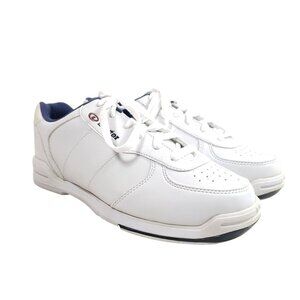 Dexter Ricky Mens Size 6.5 Wide Bowling Shoes White Slide-Rite Soles
